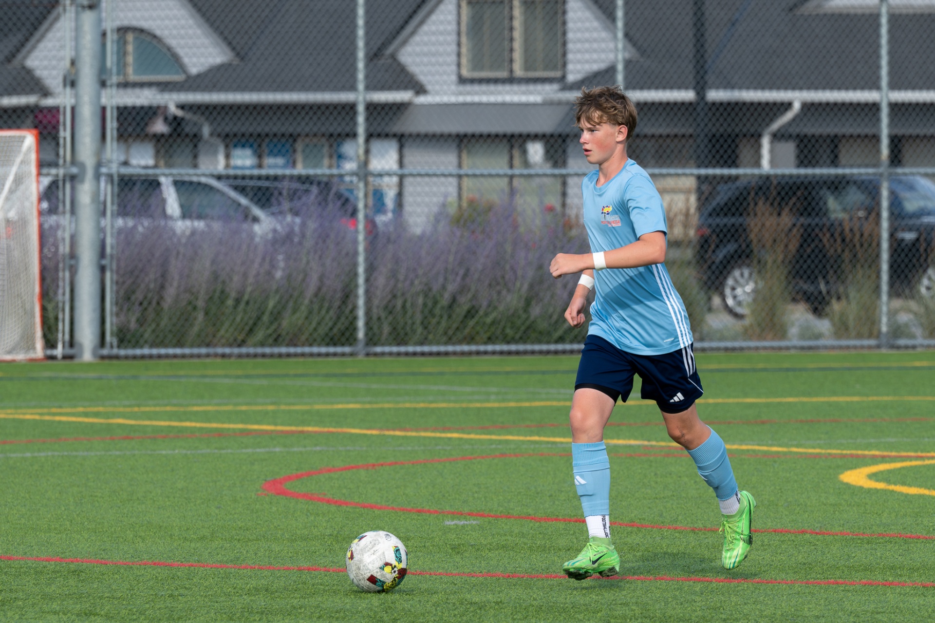 Ryan Woodland, Premier Soccer Training trainer and academy centre back from Chilliwack